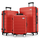 3 Piece 20/24/28 Inch Hardside Lightweight Suitcases