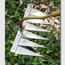 Iron Gardening Hoe Weeding Rake