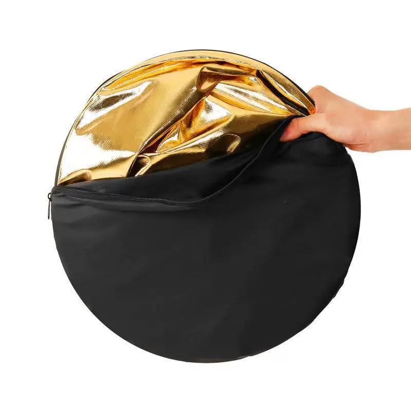 5 in 1 Round Reflectors Collapsible Photography Fill Light Batter Diffuser