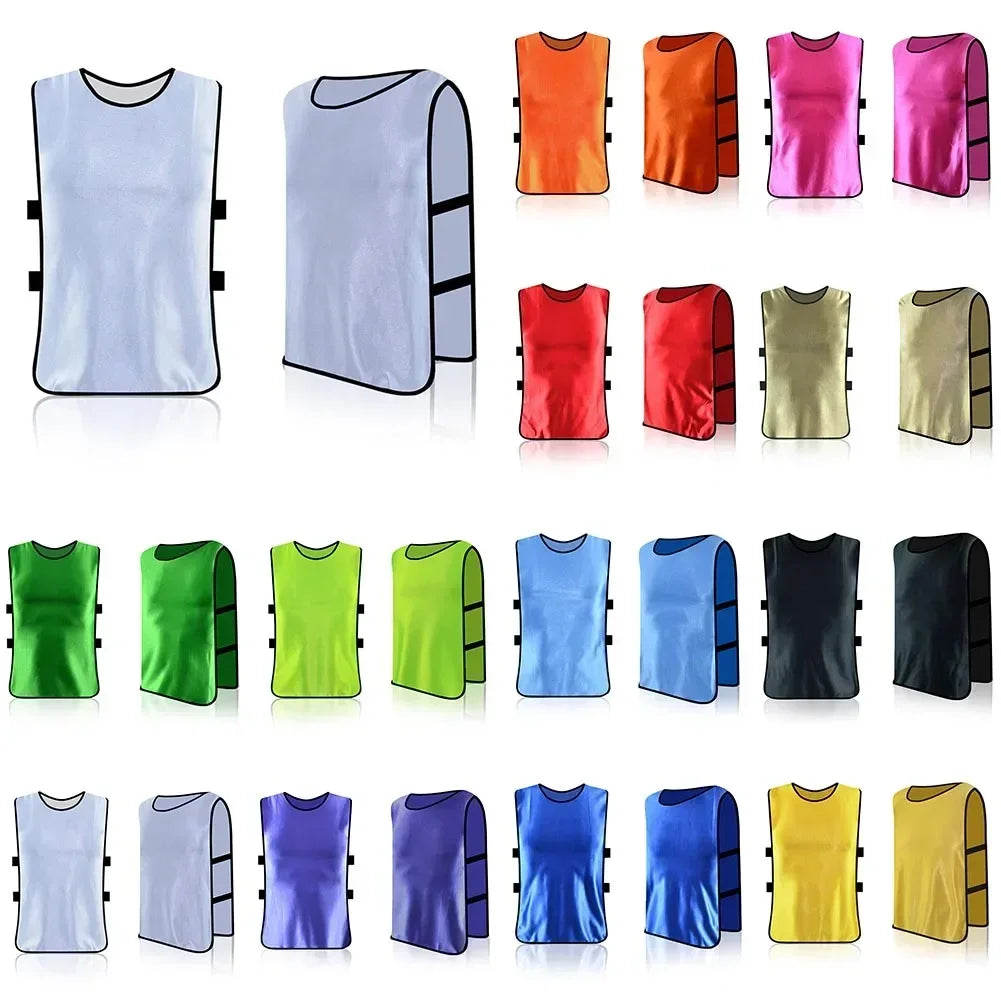 Kids Breathable Team Training Bibs