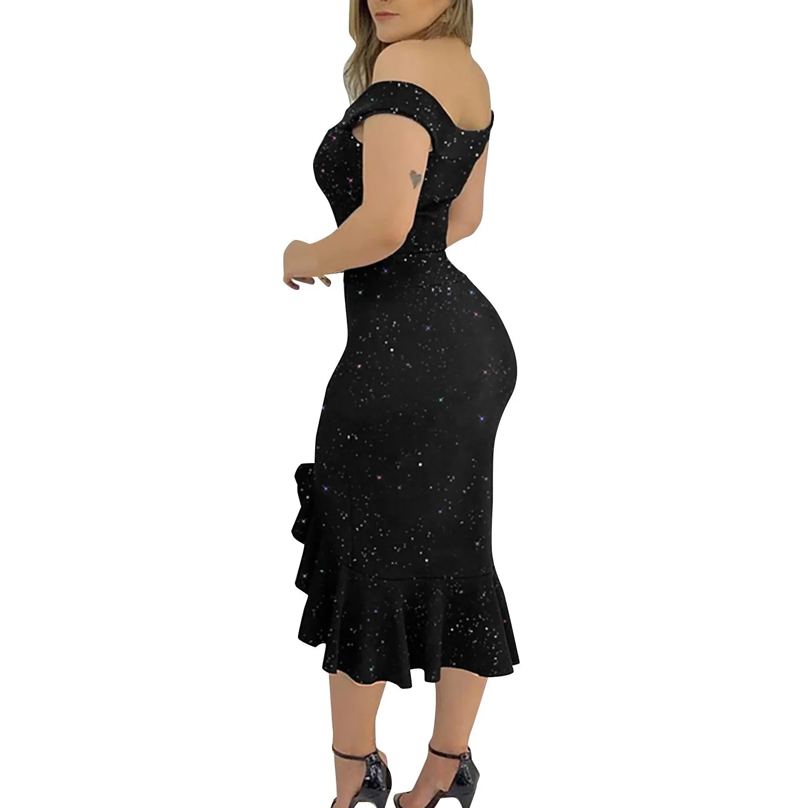 Women's Ruffle Dress