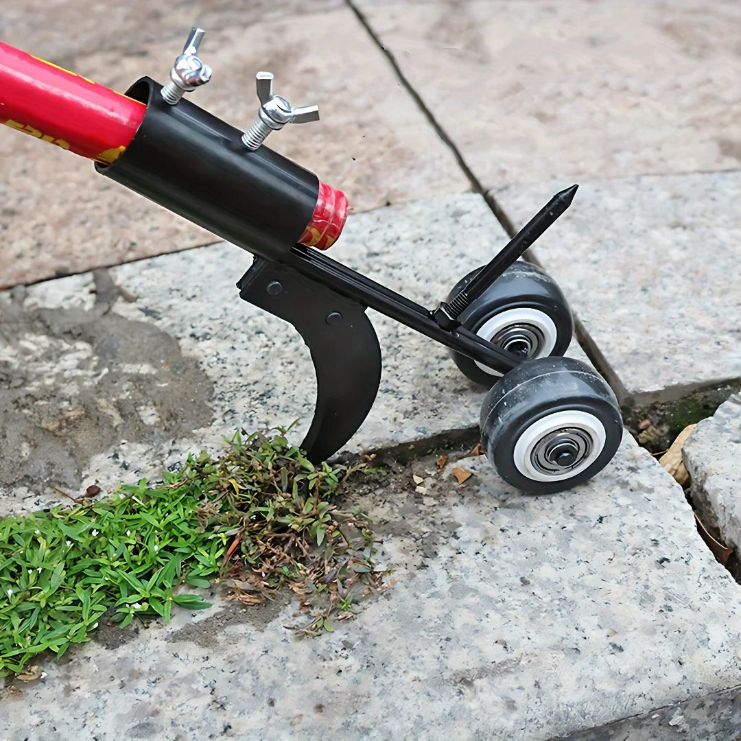 1pc Multi-Functional Heavy-Duty Metal Garden Weed Killer Roller