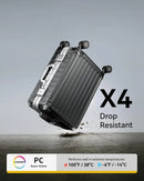 20 inch Aluminum Hard Shell Zipperless Carry-On