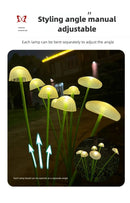 LED Solar Jellyfish Mushroom