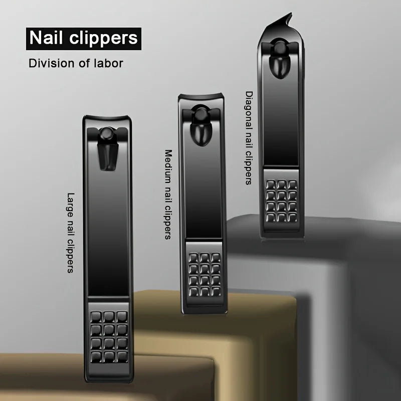 8-24 Pieces All Black Manicure