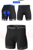 Mesh Cycling Underwear Gel Pad Shockproof MTB Bike Shorts