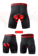 Mesh Cycling Underwear Gel Pad Shockproof MTB Bike Shorts