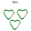 Heart Shape Keychain Clip