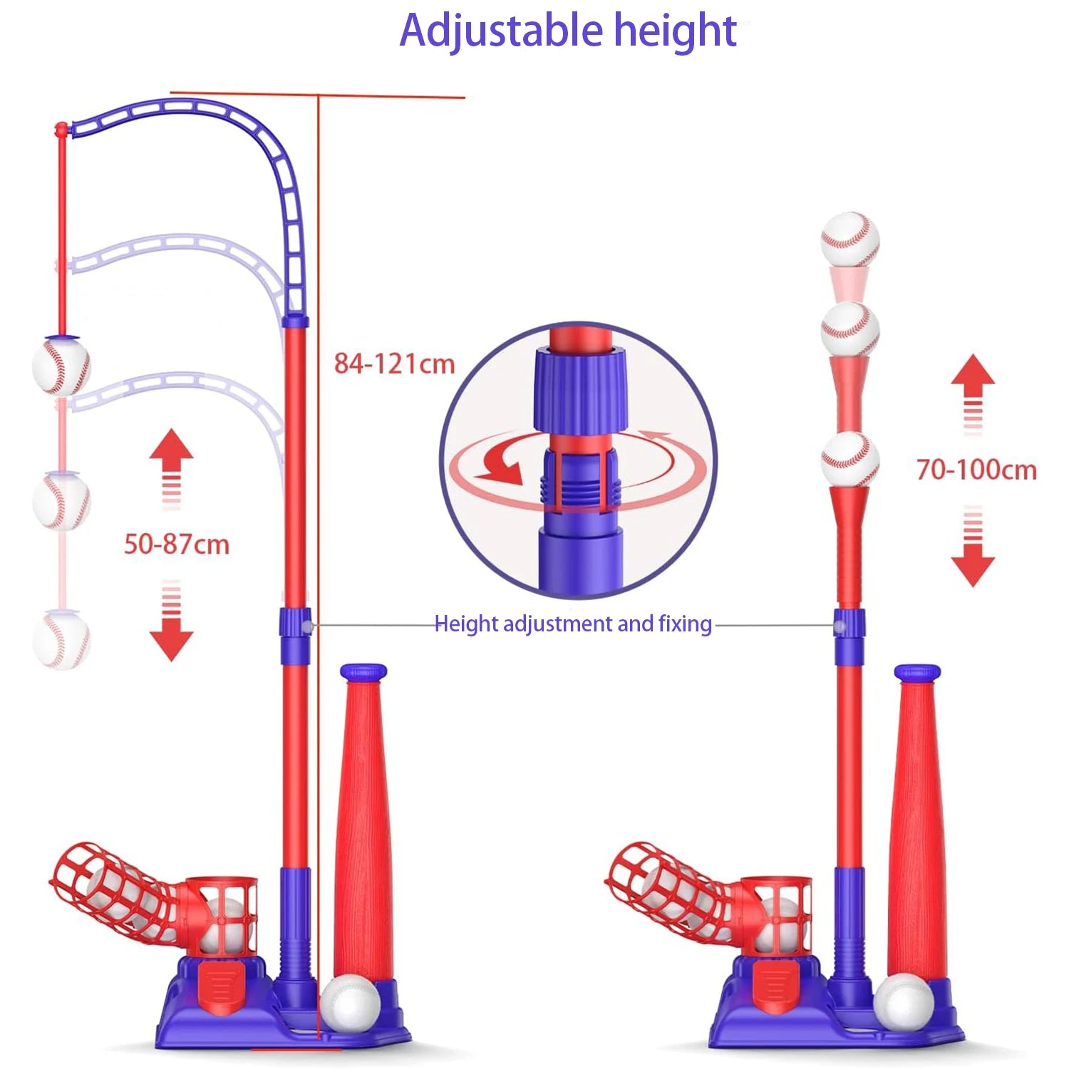 Children's Baseball Launcher Training Set