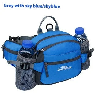 Bike Riding Cycling Running Fishing Hiking Waist Bag Fanny Pack Outdoor Belt Kettle Pouch Gym Sport Fitness Water Bottle Pocket