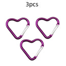 Heart Shape Keychain Clip