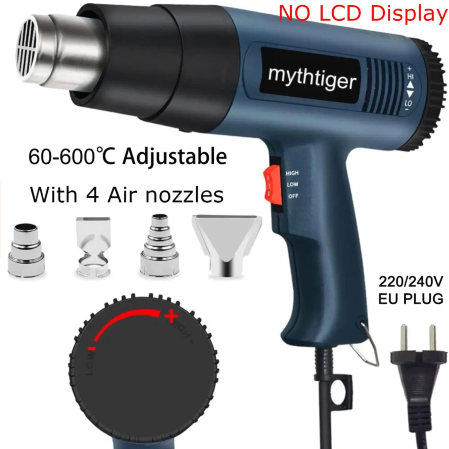 2000W Heat Gun Professional Hot Air Gun