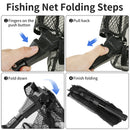 Telescopic Landing Net Folding Fishing Pole