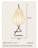 Japanese Style Wabi Sabi Pear Shape Floor Lamp