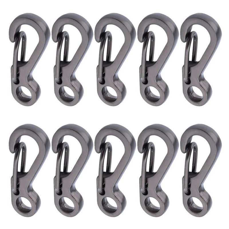 10Pcs/lot Mini Carabiner  Gear Hooks