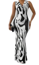 Women Long Sleeveless Midi Dress