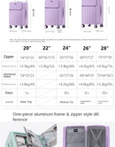 Front opening Rolling Luggage