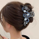 Blue Dragon Hairpin With Pearl Hair Claw