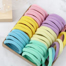 50Pcs Women Girl Mixed Colors Hair Bands