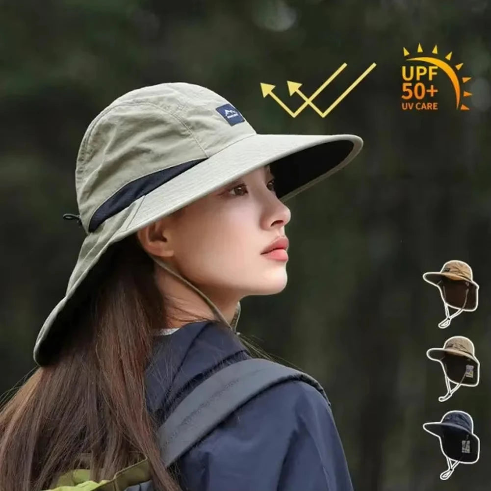 Wide Brim Waterproof Hat