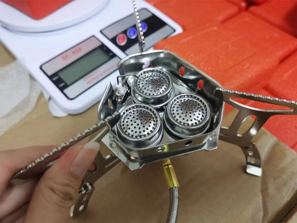 3 Heads Gas Stove
