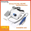 65W Nail Drills Manicure Machine