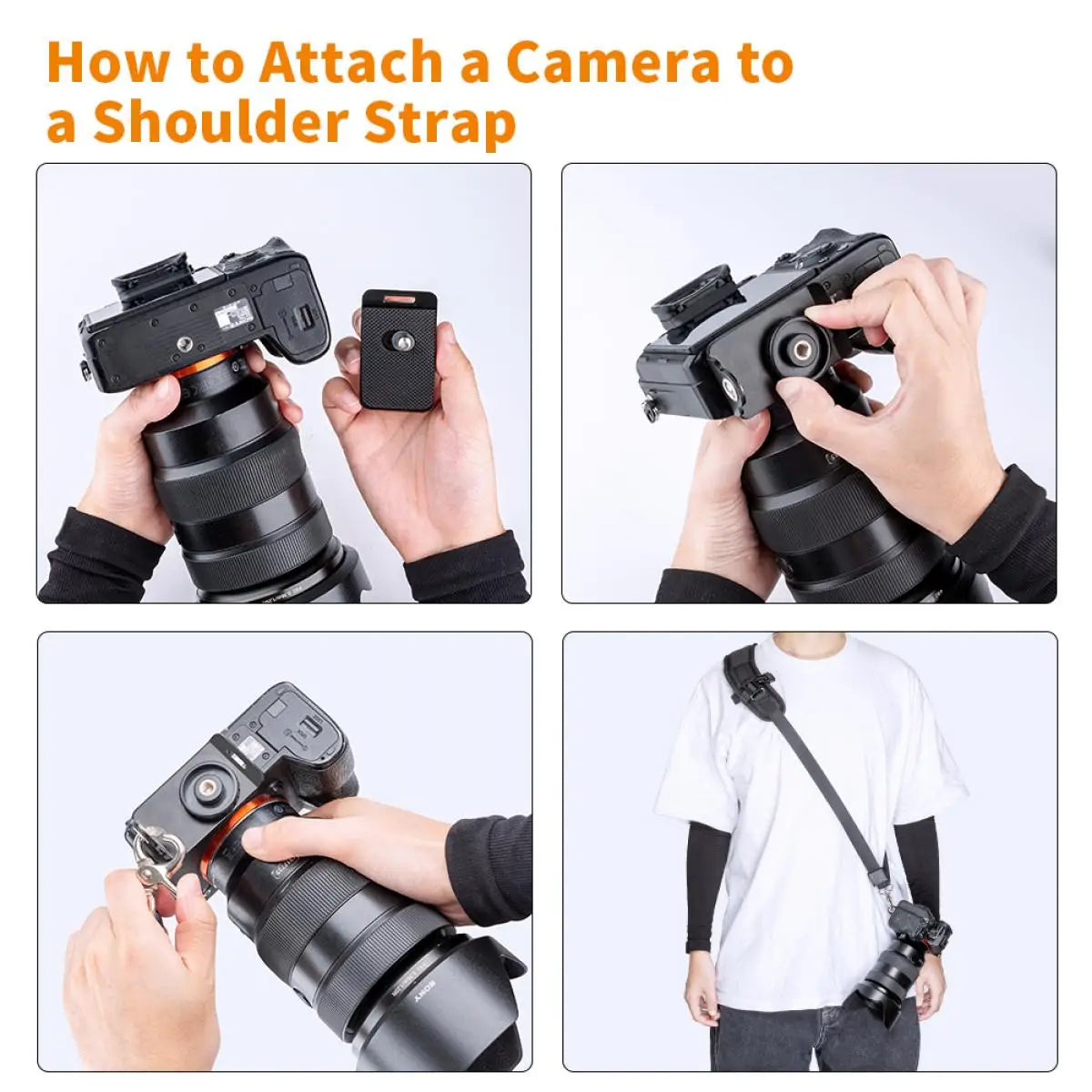 Double Shoulder Camera Strap