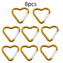 Heart Shape Keychain Clip
