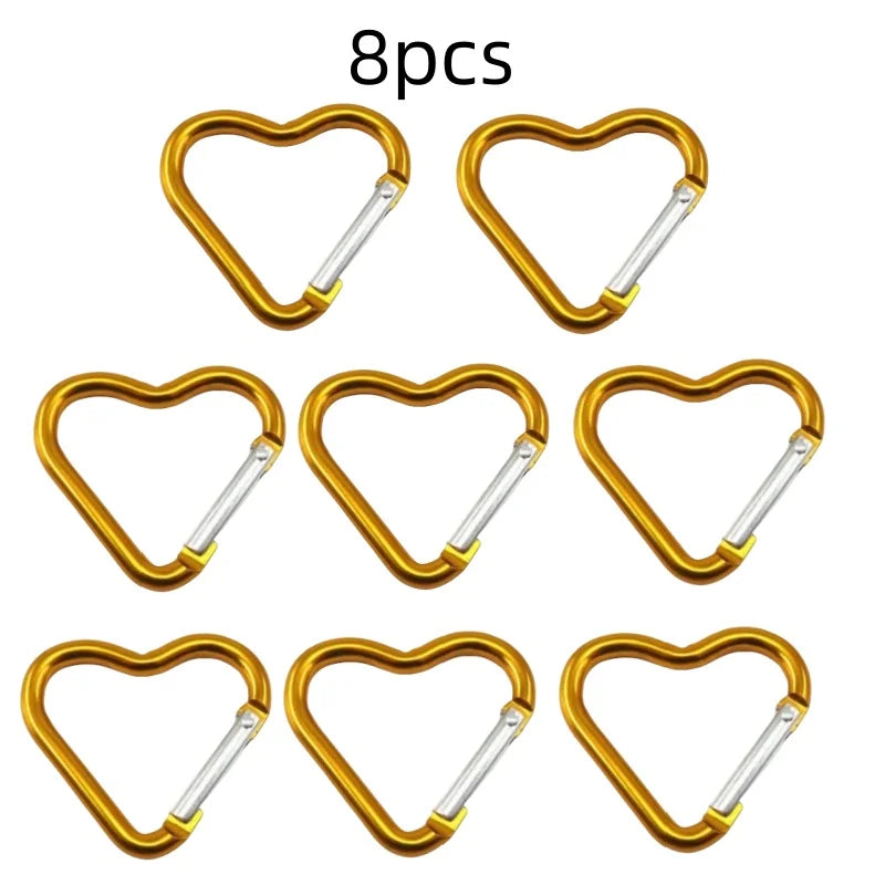 Heart Shape Keychain Clip