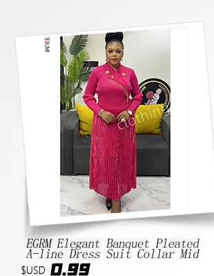 EGRM Miyake Folds Pleated Dress For Women 2025 New Printed Suit Collar Fashion A-line Skirt Elegant Party Women's Clothing 6R578