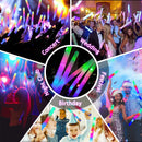 30Pcs RGB LED Glow Foam Stick