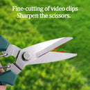 Stainless Steel Non Slip Handle Garden Scissors
