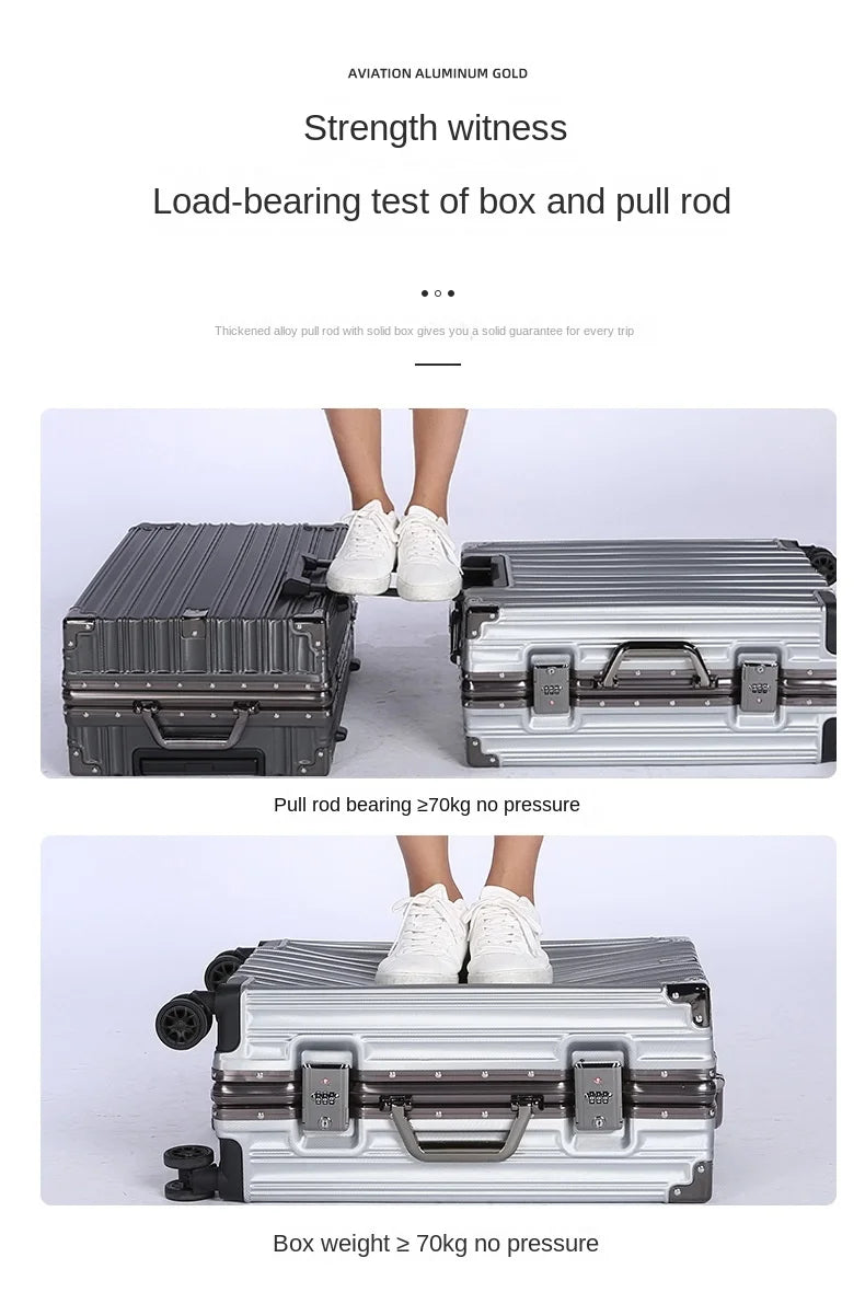 Combination Lock Carry on Luggage