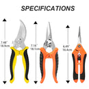 3pcs Multifunctional Stainless Scissors