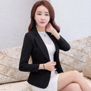 Korean Women's Fit and Tailored Blazer Jacket for Spring and Autumn Office Lady OL Casual Business Suit for Women Trendy Style