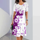 Women's Plus-Size Floral Dress