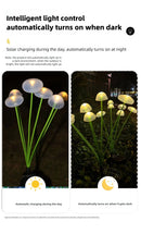 LED Solar Jellyfish Mushroom