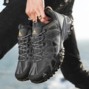Men's Breathable Cushioning Nonslip Hiking Sneakers
