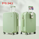 Carry On Luggage with Cup Phone Holder