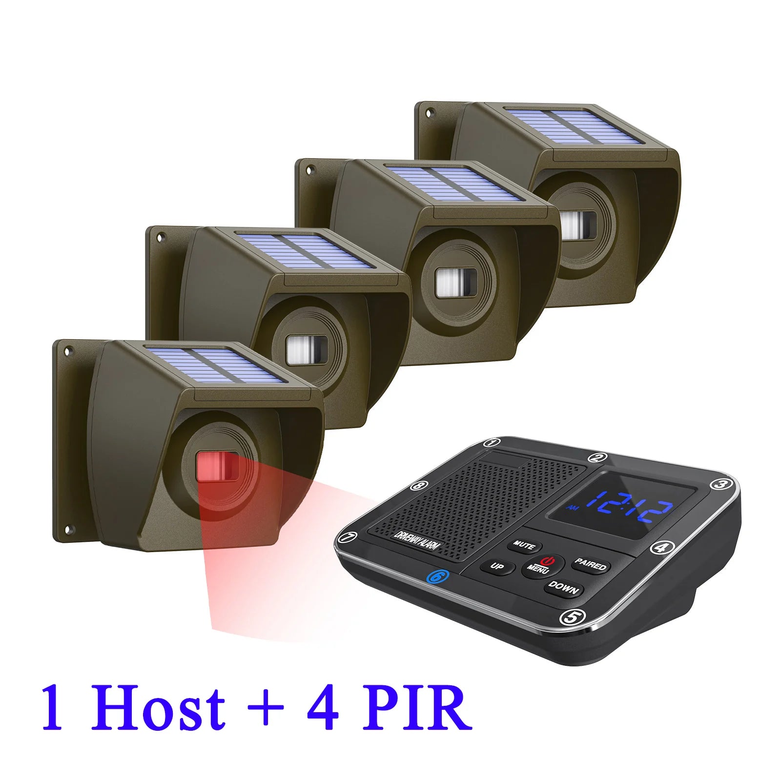 1 Host 4 PIR / US Plug