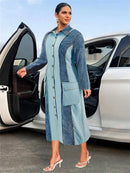 Women's Plus Size Denim Dress