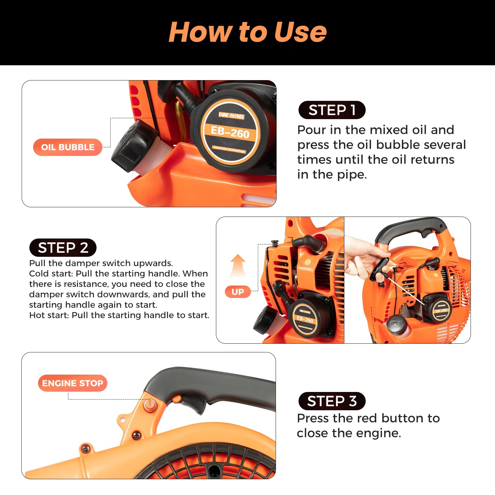 Gas Leaf Blower
