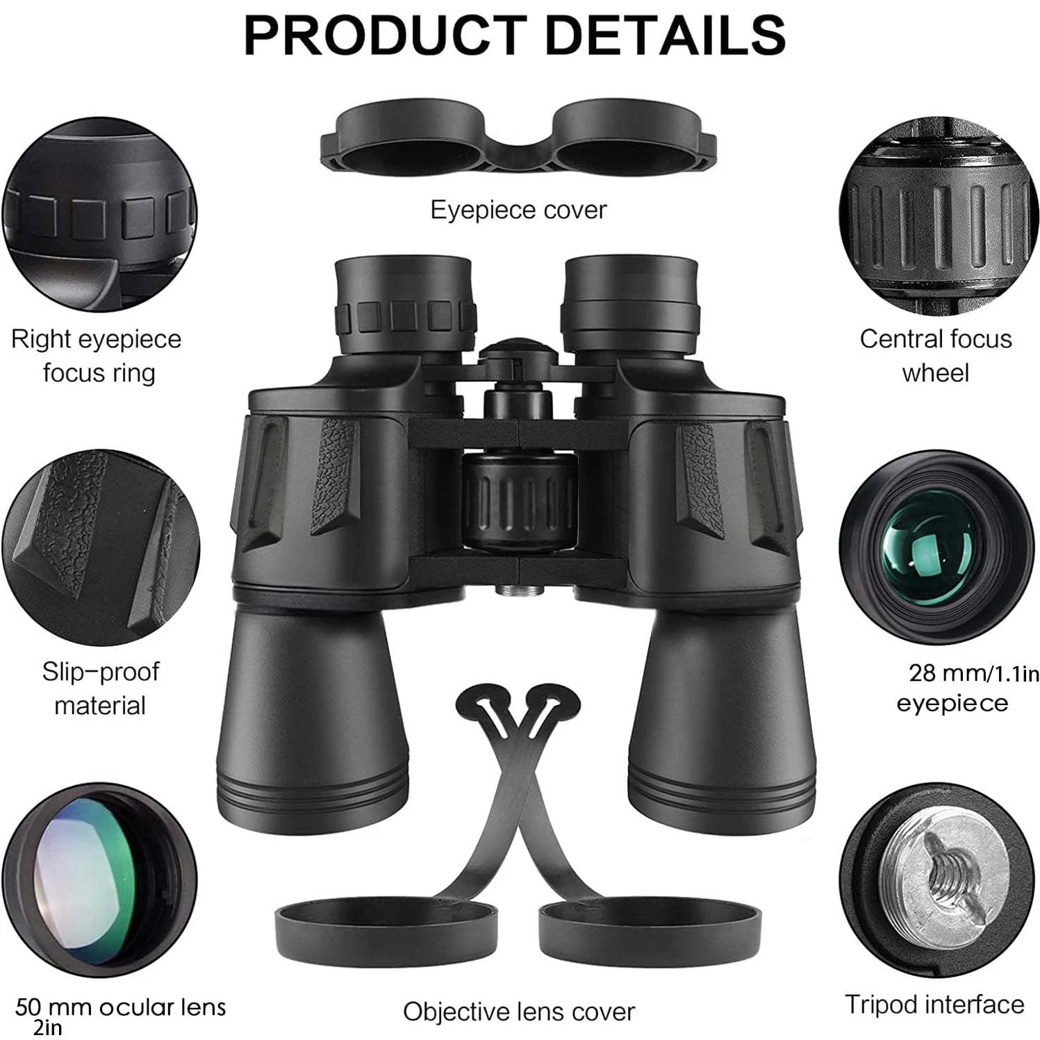 IPX4 Waterproof Sports Recreation Camping Hiking Telescope