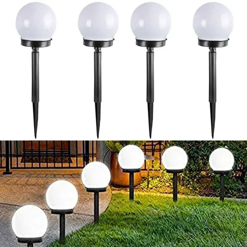 Outdoor Solar Powered LED Bulb Lamp