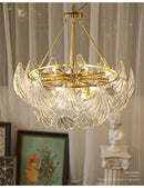 France Retro Pendant Crystal Chandelier