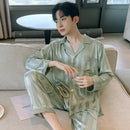 New Men Long Sleeve Short Sleeve Sleepwear