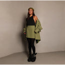 Solid Color Lapel Suit Woman Loose Long Sleeves Double Breasted Jackets Casual Versatile Chic Women's Spring Summer New Coats