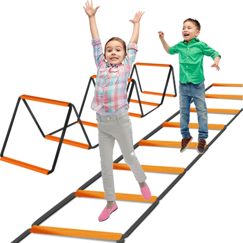 Multifunctional Agility Ladder Speed Training Equipment Basketball Soccer Outdoor Sports Games For Children And Adults