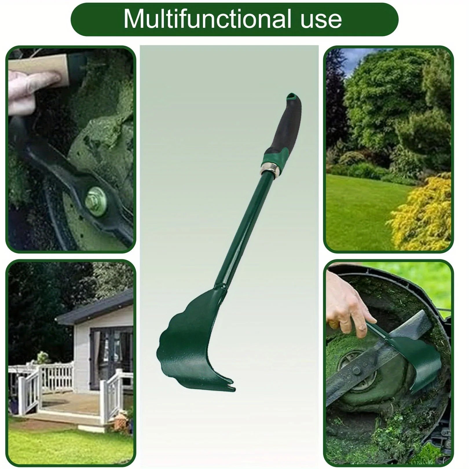 1pc Ergonomic Metal Lawn Mower