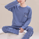 Autumn Plus 5XL Knitted Men's Sleepwear